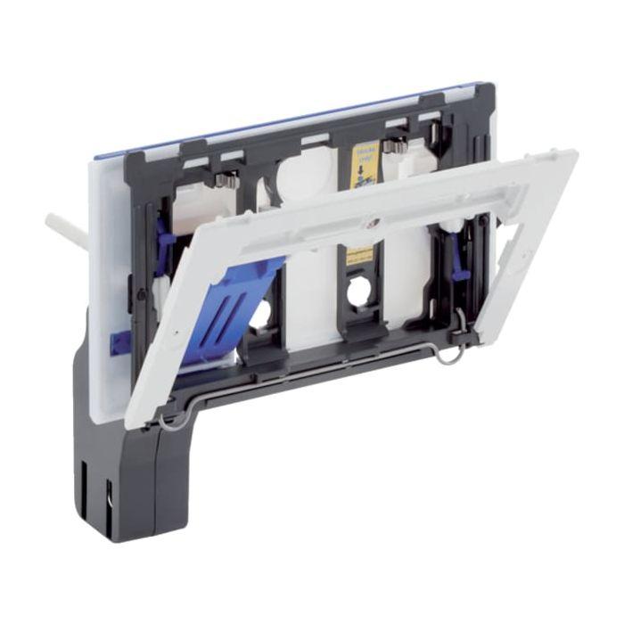 Geberit Sigma Einwurfschacht 115610001 für Reinigungswürfel, zu Unterputz-Spülkasten 12cm
