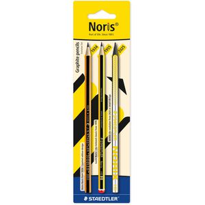 Staedtler Bleistift Noris 120, Härte HB, 3 Stück