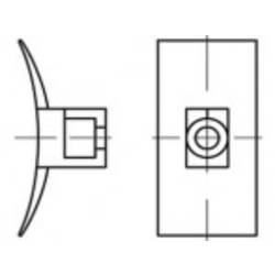 TOOLCRAFT Befestigungssockel TO-5454864 100 St.