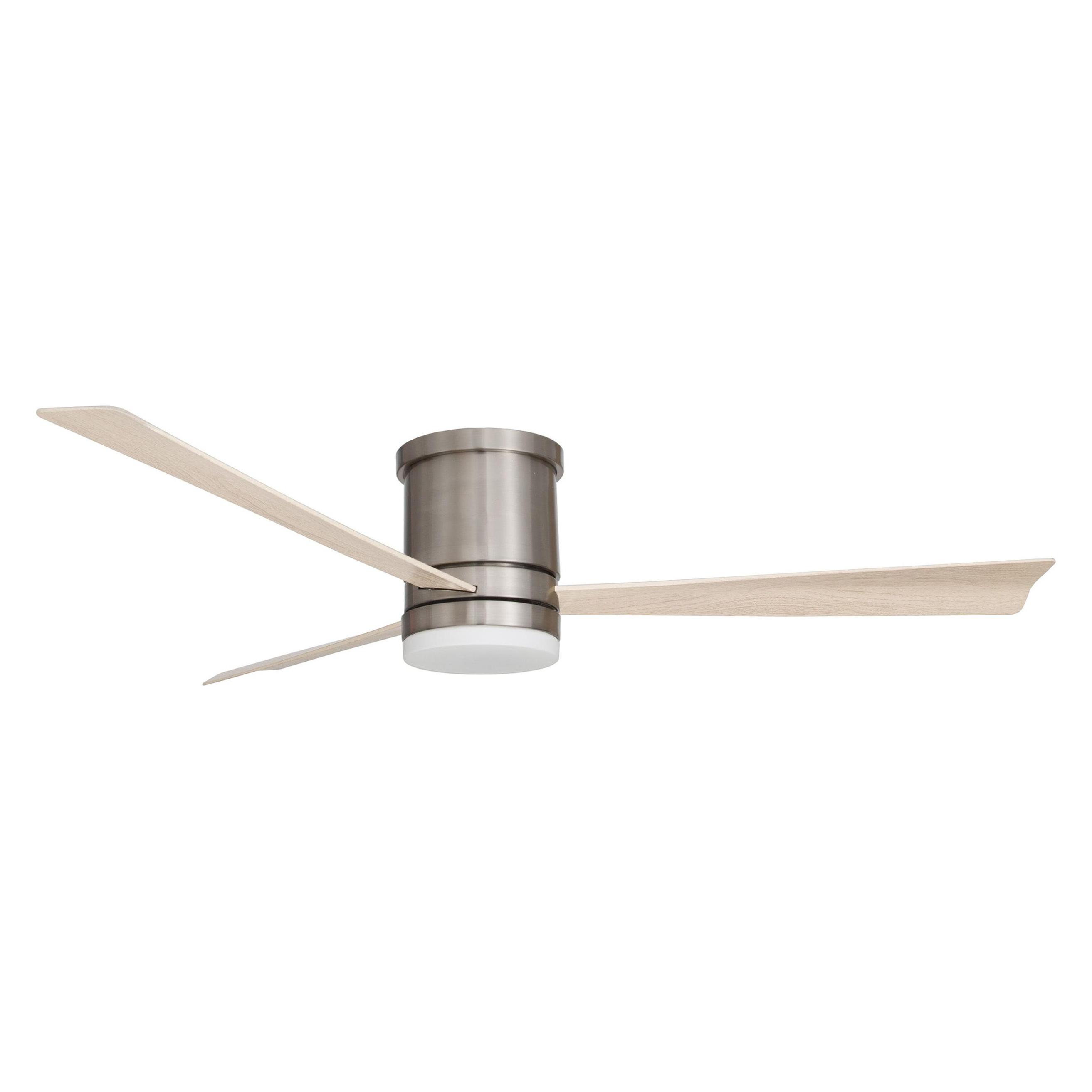 Nova Luce SATIN LED Ventilator Nickel 18W Warmweiss 25x132cm 9953016 (42702227)