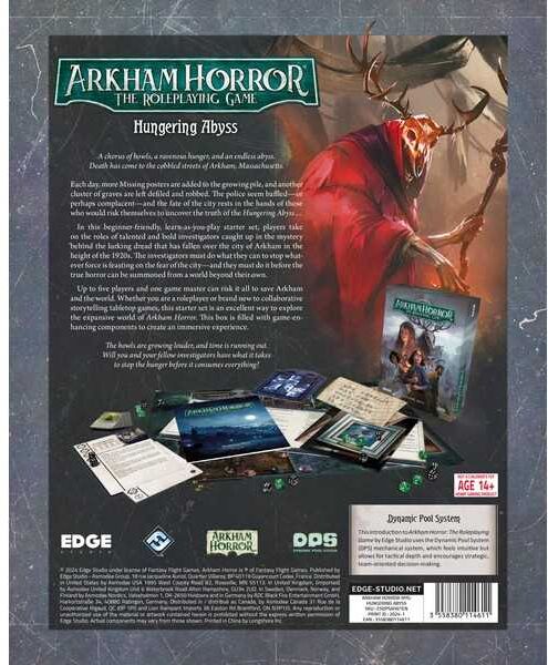 Edge Arkham Horror RPG: Starter Set – Hungering Abyss