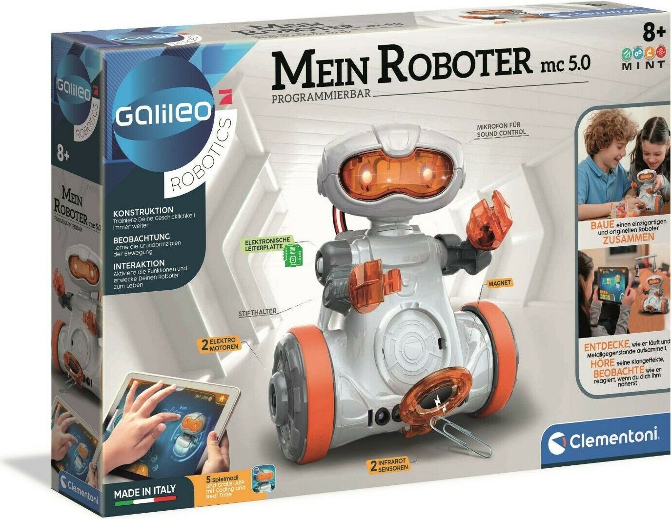 Clementoni Mijn robot MC 5.0 constructiespeelgoed
