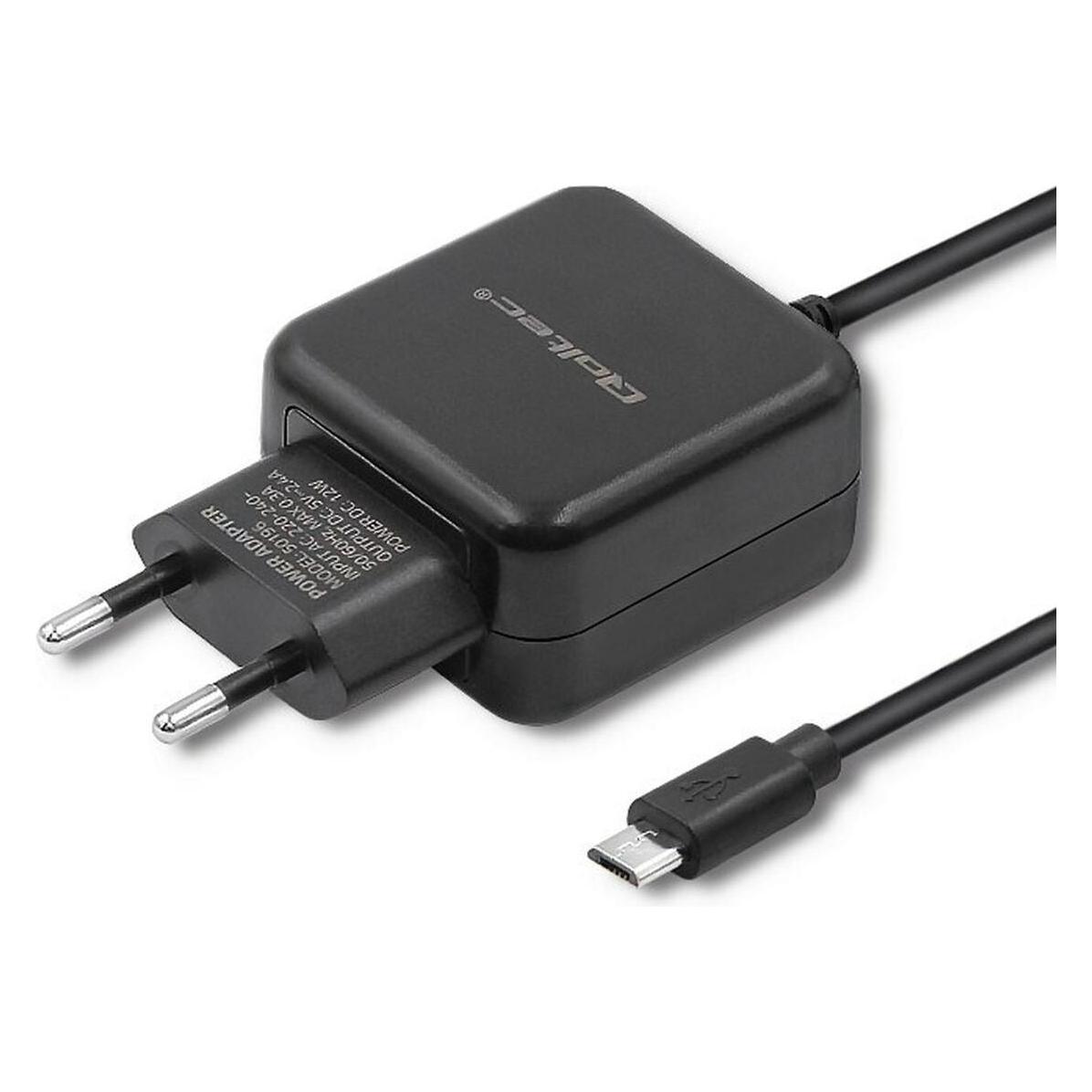 Qoltec Charger 12W 5V 2.4A Micro (12 W, 1 Port) (50196)