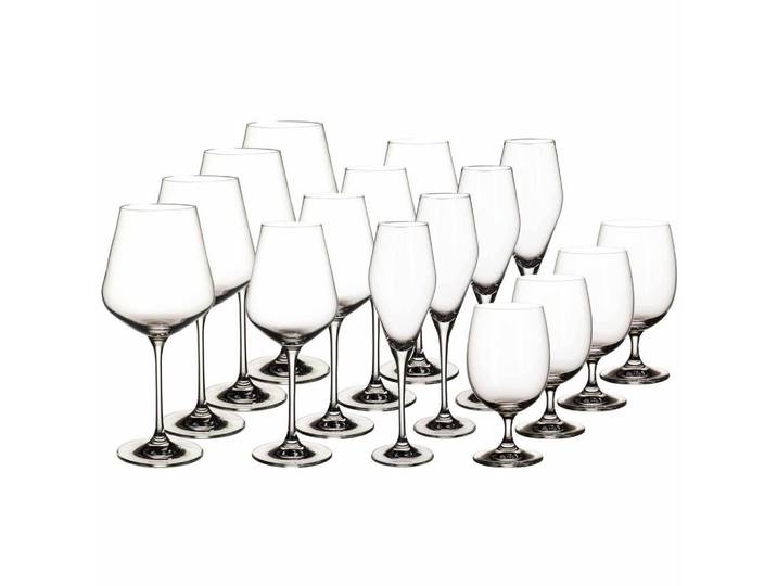 Villeroy & Boch Wein- UND Sektgläser La Divina transparent 16er Set, Transparent, Glas, Gläser, Gläsersets