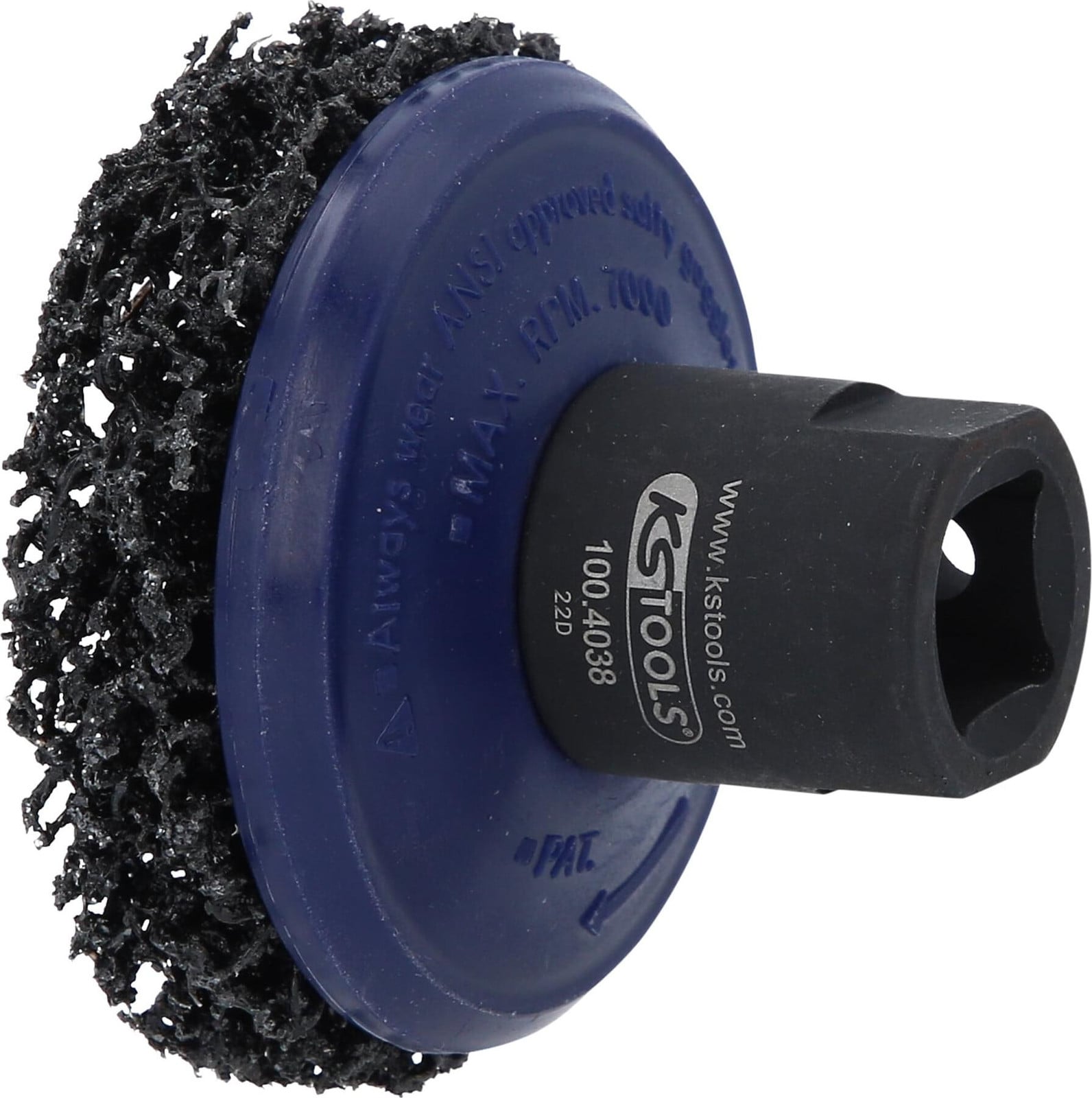 KS Tools Reinigingsschijf voor wielnaven, 65,0 mm, 100 g