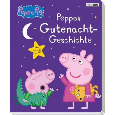 Peppa Pig: Peppas Gutenachtgeschichte, Gebundene Ausgabe von Claudia Weber, Panini, 978-3-8332-4432-2