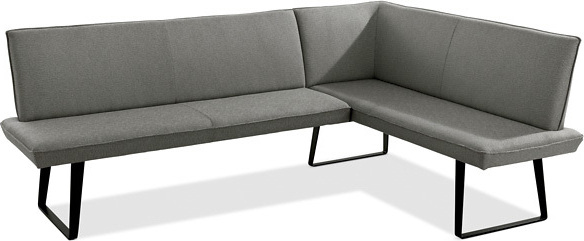 Niehoff Elba Eckbank Stahl Links Alpine Beige
