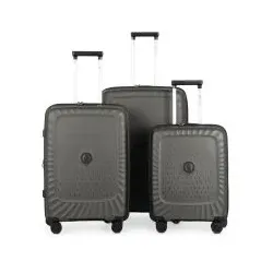 Kotti - Kofferset hartschale recycelt, TSA, Titan