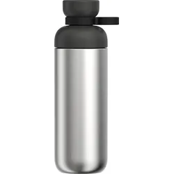 Mepal Vita Edelstahl Trinkflasche aus recyceltem Edelstahl und auslaufsicher 700  ml nordic black