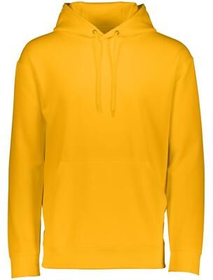 Augusta Sportswear 5505 Wicking Fleece Hoodie in Gold size 5XL