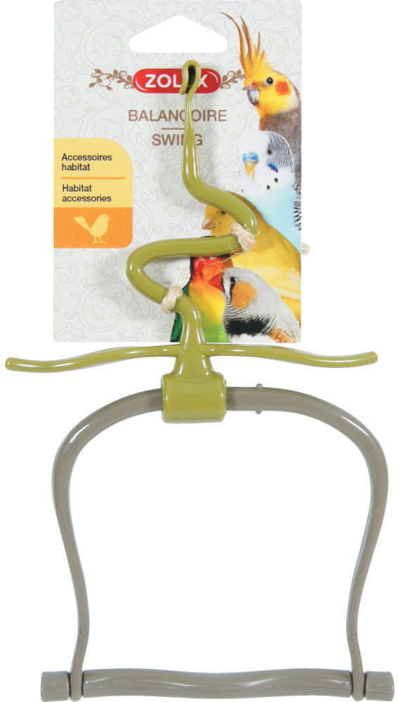 ZOLUX Altalena in Plastica per Uccelli 1 PZ