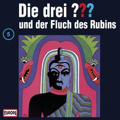 Folge 05: Die drei ??? und der Fluch des Rubins - , Audio, 4064066645755