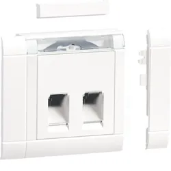 Tehalit Einbauset Daten 2 RJ45 GSETDM1029016