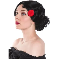 Maskworld Senorita Perücke - Kostüm Perücke für Fasching