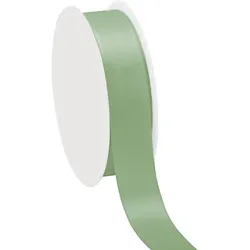 Satinband, salbei, 25 mm, 25 m