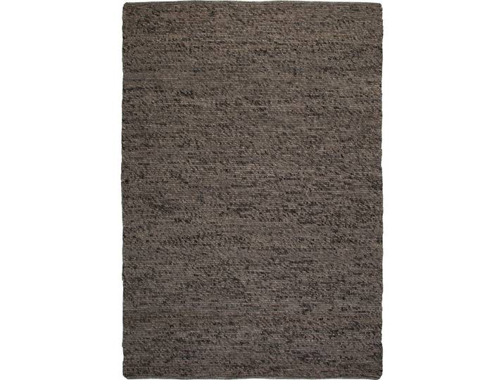Flachwebeteppich, Graphitfarben, Textil, Uni, rechteckig, 140x200 cm, für Fussbodenheizung geeignet, Teppiche & Böden, Teppich, Webteppich