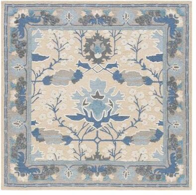 SAFAVIEH Handmade Earthly Treasure Boyana Traditional Wool Rug