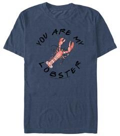 Men's Big & Tall You Are My Lobster Tops & Tees by Mad Engine in Navy Heather (Size 3XL)
