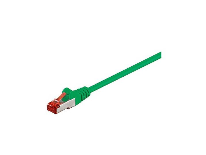 Wentronic CAT6 SSTP netwerkkabel (2x RJ45, 5m) groen