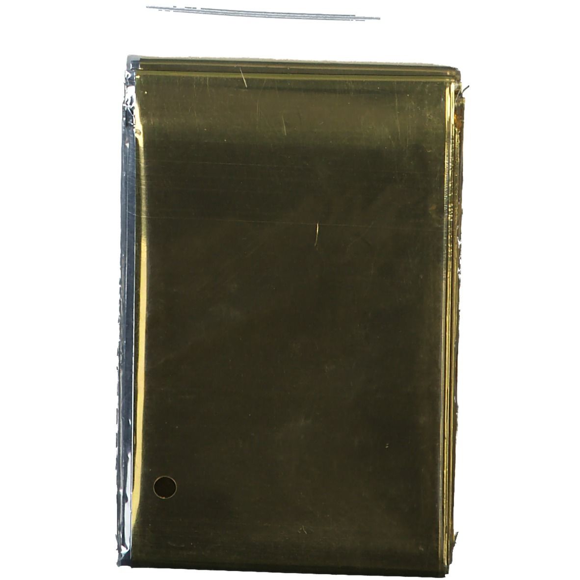 Rettungsdecke KFZ 160x210 cm gold/silber 1 St Bezug
