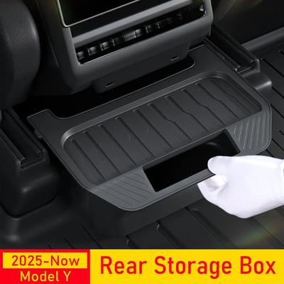 Tesla Model Y Juniper Accessories Rear Seat Storage Box And Backseat Trash Can Tesla Model Y Juniper Accessories Rear Seat Storage Box And Backseat Trash Can