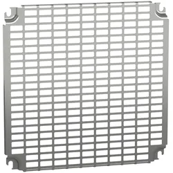 Schneider Electric NSYMR44 Perforierte Platten Monoblock, H400xB400mm mit universeller Perforation 11x26mm