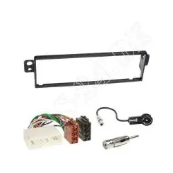 Autoradio 1-DIN Einbaurahmen Radioblende+Adapterkabel Einbauset für Chevrolet...