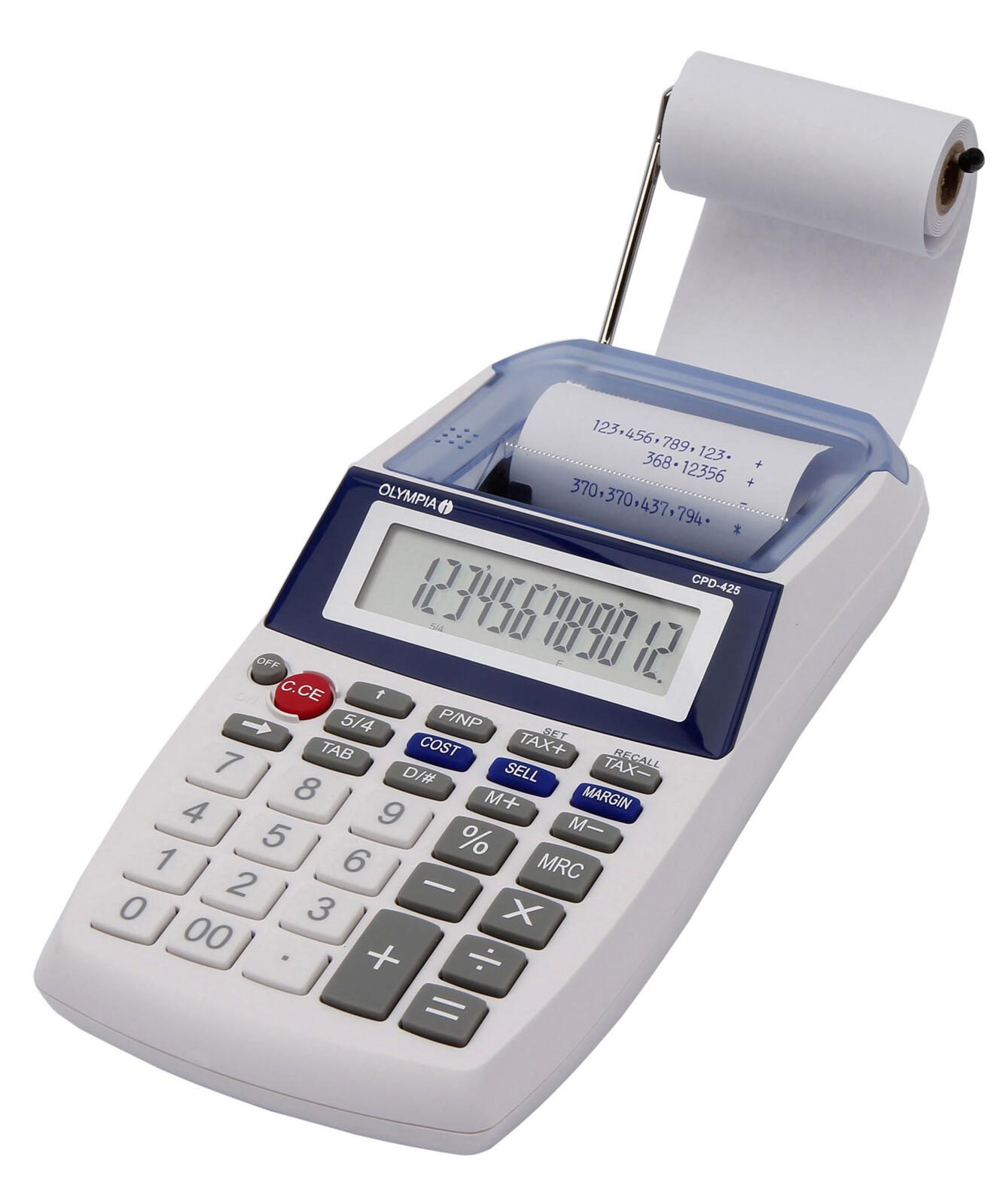 OLYMPIA Tischrechner druckend CPD 425 lichtgrau 942915039