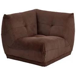 Modul Sofa Giselle Ecke Braun