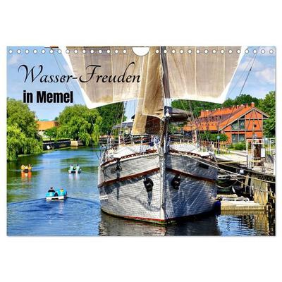 Wasser-Freuden in Memel (Wandkalender 2027 DIN A4 quer), CALVENDO Monatskalender