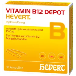 VITAMIN B12 DEPOT HEVERT 10X2 ml Ampullen