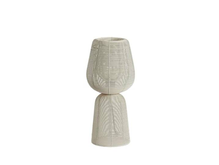 Light & Living Tafellamp Aboso - Wit - Ø18cm