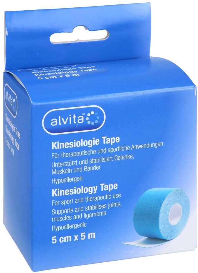 Alvita Kinesio Tape 5x5 Bl