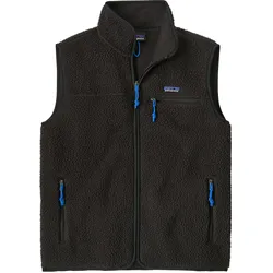 Patagonia Herren Retro Pile Fleeceweste - L - Black