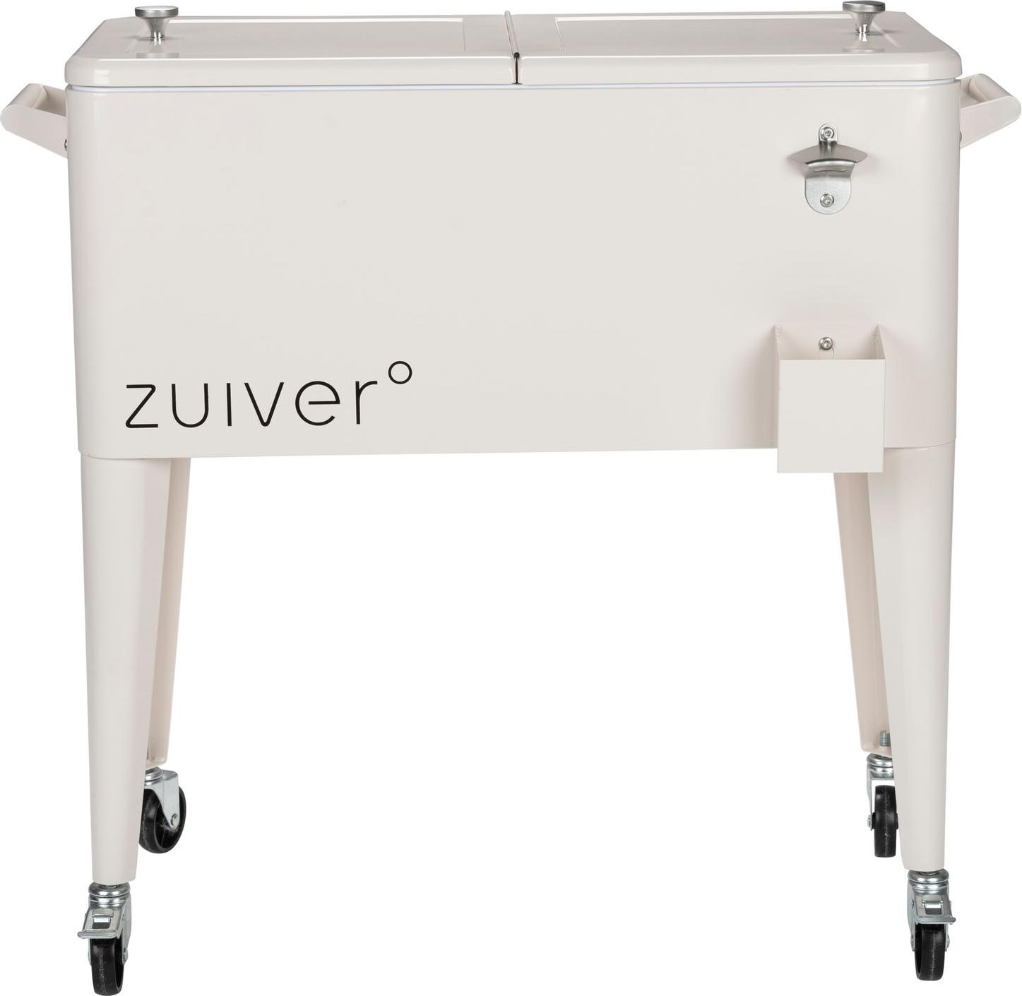 Zuiver Cooler Be Cool Kühlbox/ Kühlwagen Garten Creme