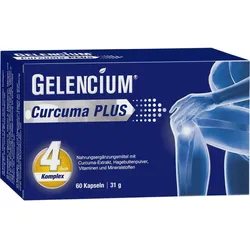 Gelencium Curcuma Plus Hochdosiert mit Vitamin C 60 ST