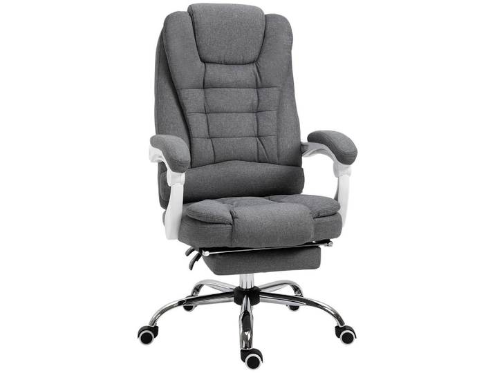 Jamb Bürostuhl Kristianstad Lund Grau Eisen, Metall, Textil, 70x118x65 cm, Büromöbel, Bürostühle, Drehstuhl