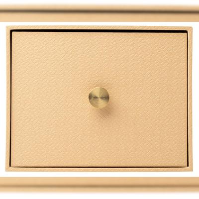Exacompta 78602E 2x Schubladenbox für Fotos und Karteikarten, 14x17,7x13,4 cm, Office by me - Beige