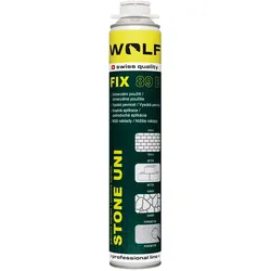 WOLF Fix STONE UNI 89B, Montagekleber, Pistolenanwendung, 750 ml