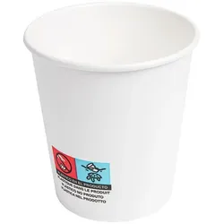 COVR Weißer Pappbecher 6 oz / 18 cl (1000 Stück)