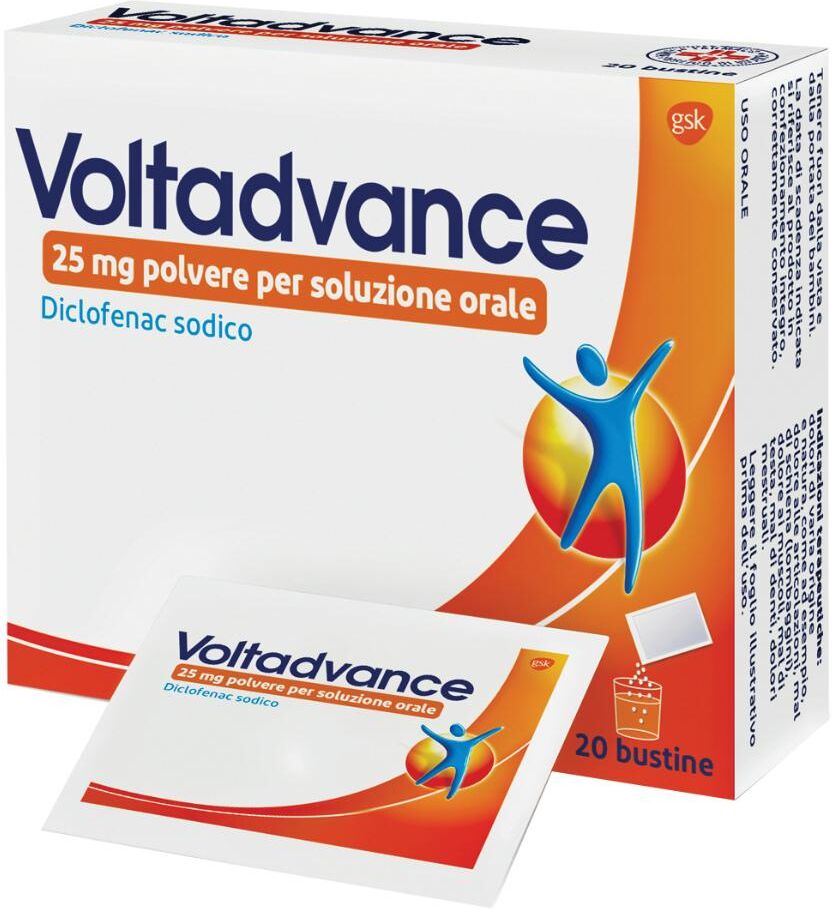 HALEON ITALY Srl Voltadvance - Dolori di varia natura bustine in polvere per soluzione orale 25 mg