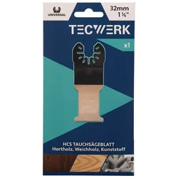 Tauchsägeblätter B.32mm Eintauch-T.42mm 1 St.Univ.TECWERK