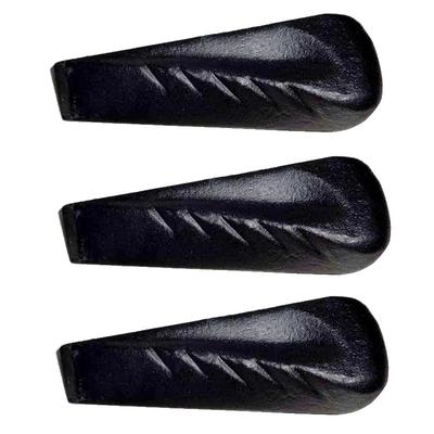 BigDean 3x Holz Drehspaltkeil 2,25 kg schwarz