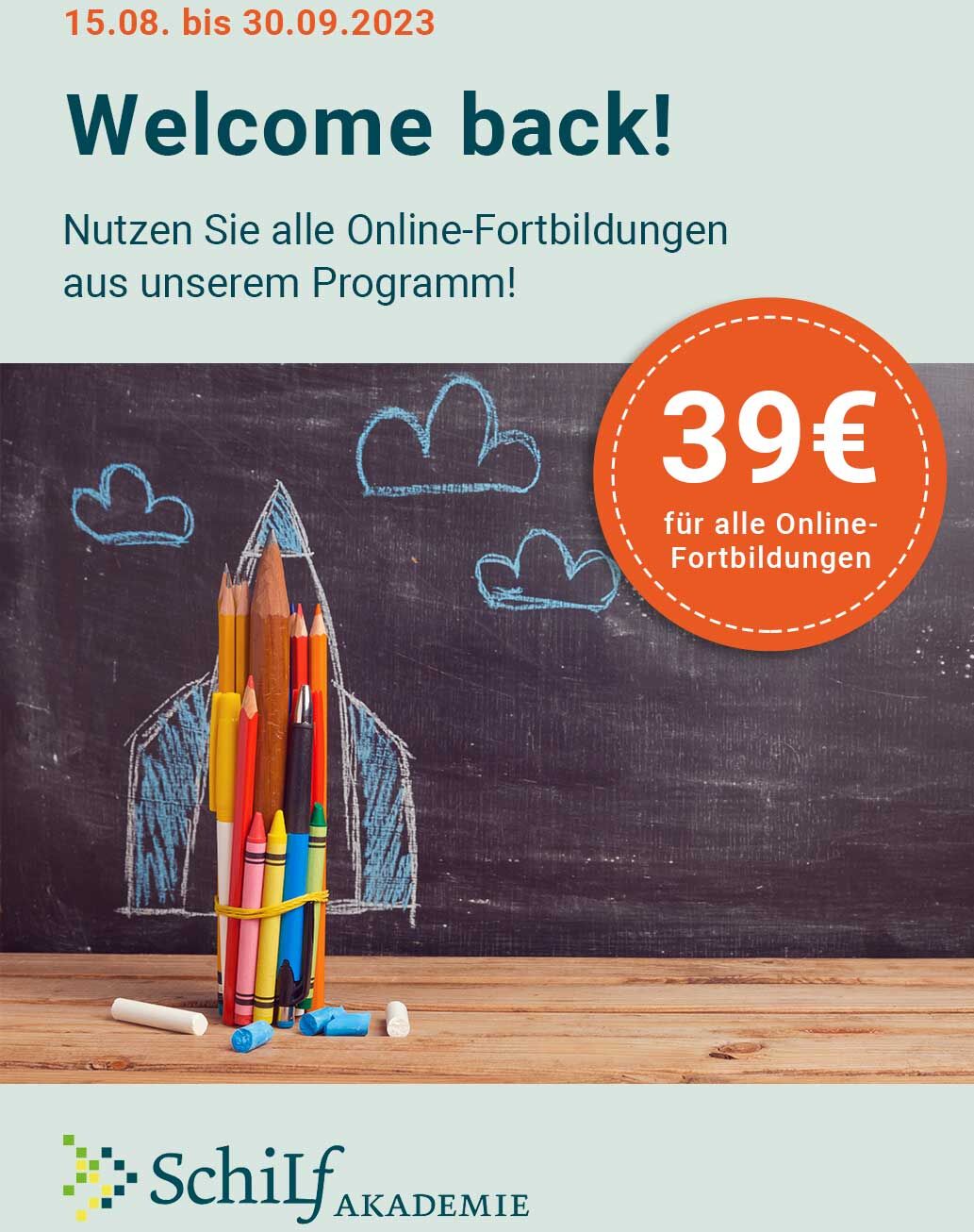 SchiLf Welcome back!