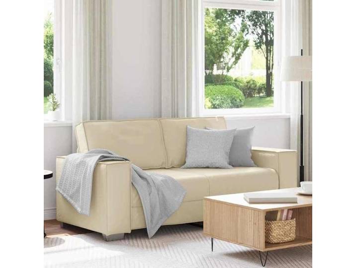 BEWI®Chaise de canapé/Fauteuil de repos - Fauteuil simple - canapé Crème 180 x 78 x 84 cm Cuir artificiel &FR19657