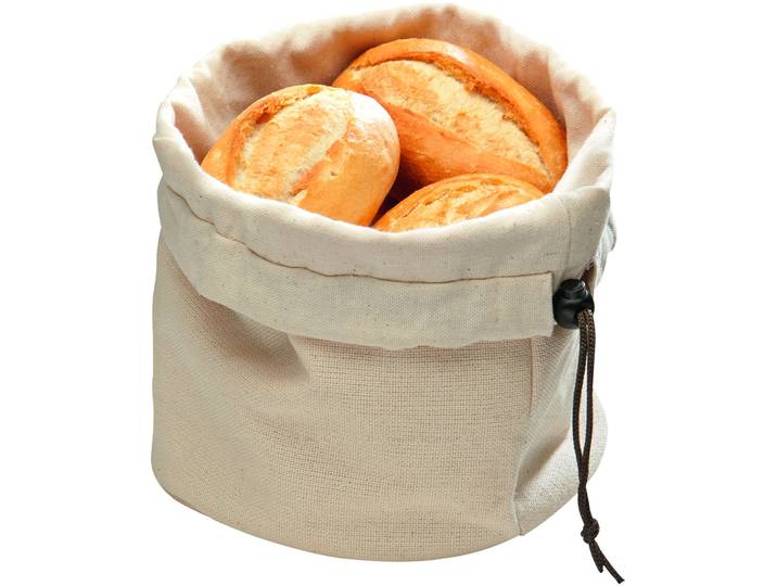 Brotkorb Bread hellbraun Baumwolle T 19 cm - Brotkorb