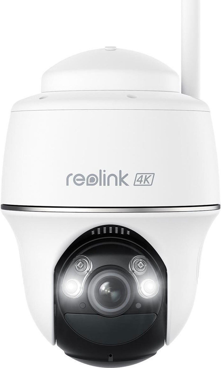 Reolink Argus Serie B440 Draadloze Batterijgevoede Bewakingscamera met 8 MP Resolutie, Dualband Wi-Fi, Kantel- en Zwenkfunctie, Ingebouwde Verlichting en Sirene