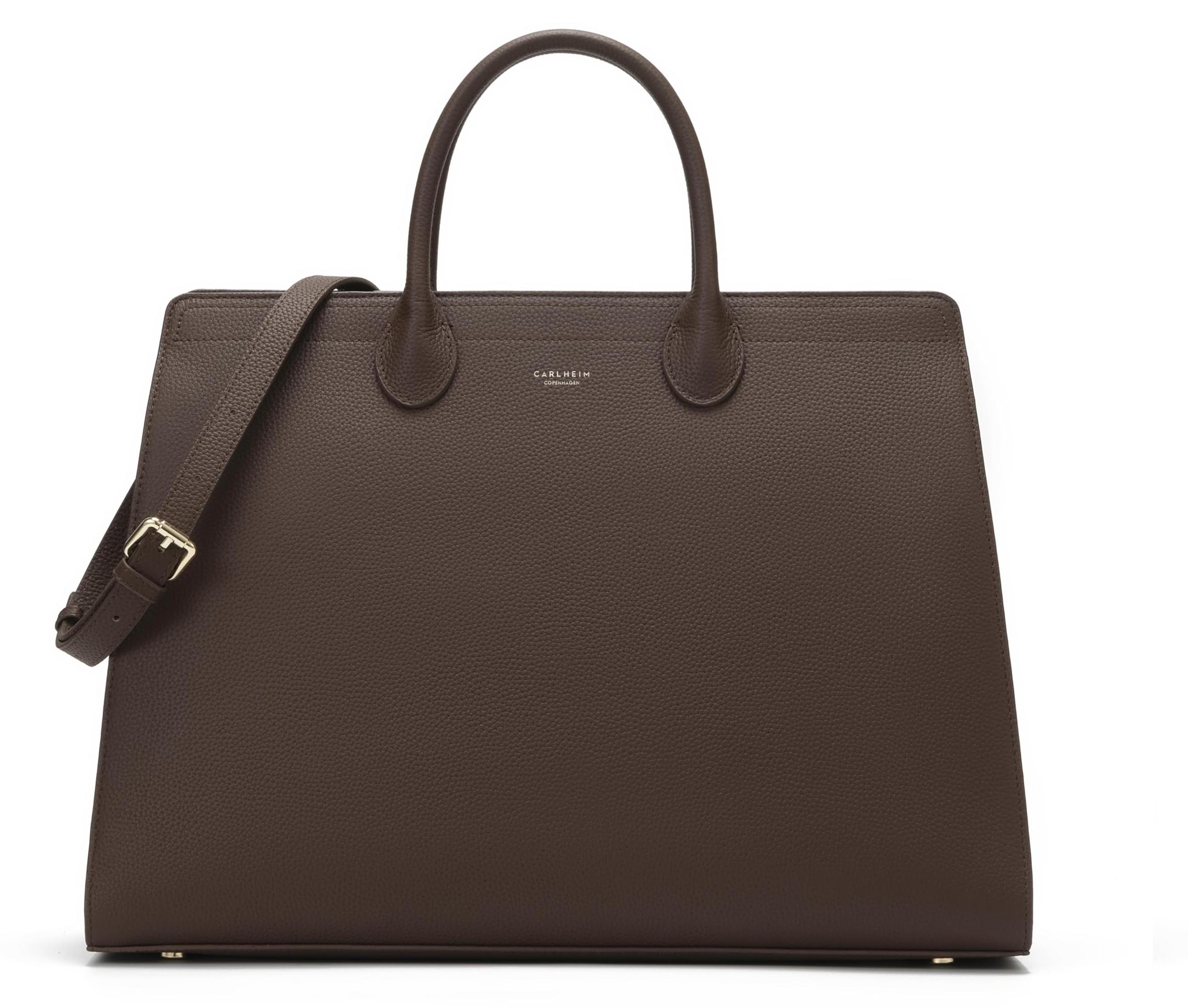 Carlheim, Kollektion aus echtem Leder, Handtasche Elise aus echtem Leder (Umhängetasche)