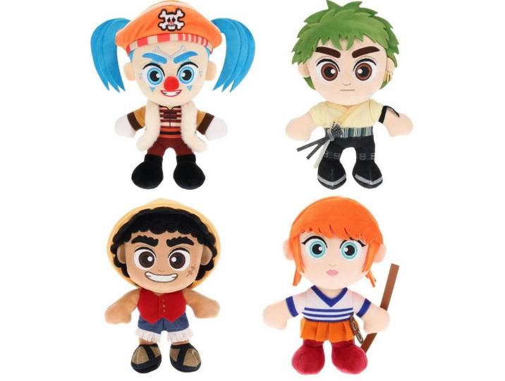 PhatMojo Plüschfigur One Piece - Netflix Series 20cm Plush Ass. (9 ct)