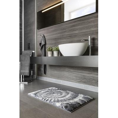 Badematte GRUND "Ammona", grau, H:20mm, Polyacryl, Badematten, Badematte
